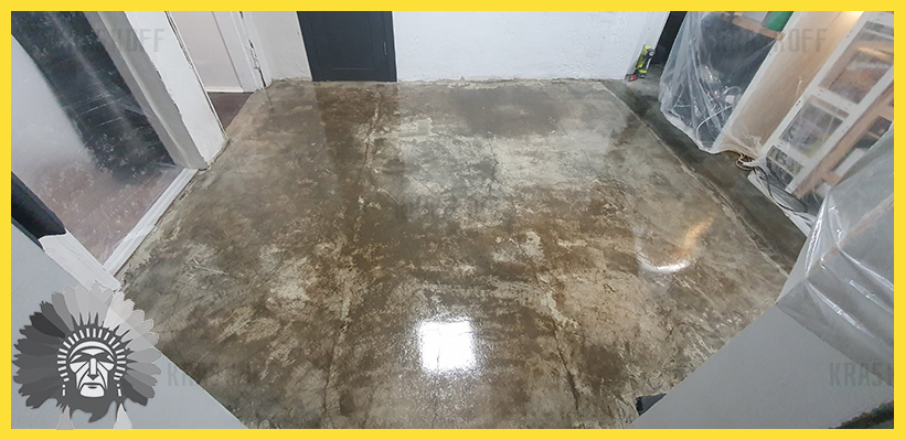 ПОЛИГРУНТ 1/50 – защита от пыли и основание под наливной пол!