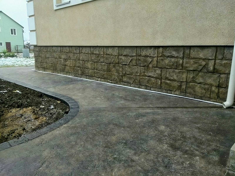 Защита бетона и камня на улице от солнца, воды и снега